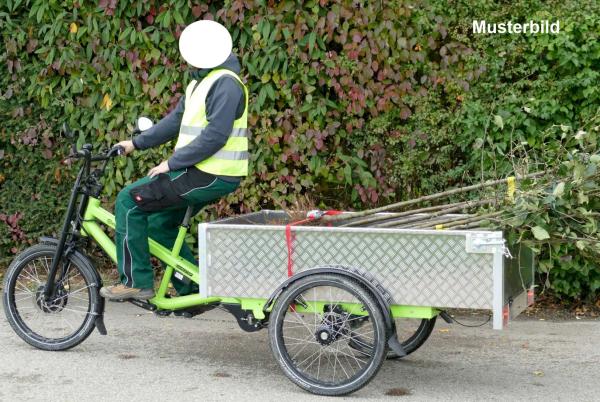 Lastenrad mit Ladefläche / Pritsche, möglich mit Motor, Plane, anpassbar